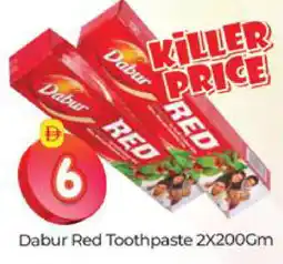 Al Madina DABUR RED Toothpaste offer