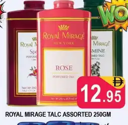 Al Madina ROYAL MIRAGE Talcum Powder offer