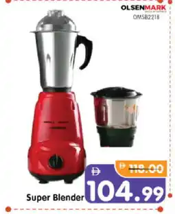 Al Madina Hypermarket OLSENMARK Mixer / Grinder offer