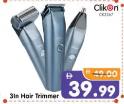 Al Madina Hypermarket CLIKON Remover / Trimmer / Shaver offer