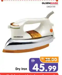 Al Madina Hypermarket OLSENMARK Ironbox offer