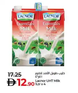 Lulu Hypermarket LACNOR Full Cream Milk offer