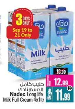 Ansar Mall NADEC Long Life / UHT Milk offer