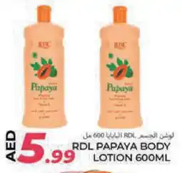 Rawabi Market RDL Body Lotion & Cream offer
