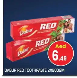 Baniyas Spike Hypermarket DABUR RED Toothpaste offer