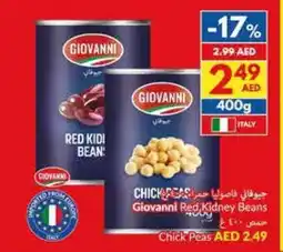 Viva Giovanni red kidney beans chick peas offer