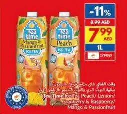Viva Tea time lice tea peach lemon cranberry & raspberry mango & passionfruit offer