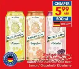 Viva Radler Non-Alcoholic Malt Beer Lemon Grapefruit Elderberry offer