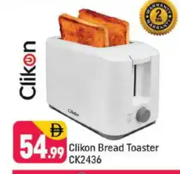 Shaklan CLIKON Toaster offer