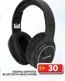 Grand Hyper Market GEEPAS Earphone offer