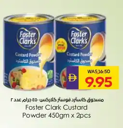 Megamart FOSTER CLARKS Custard Powder offer