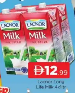 Al Madina LACNOR Long Life / UHT Milk offer