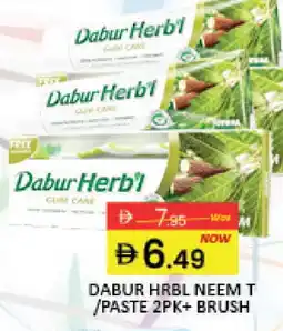 Mango Hypermarket LLC DABUR Toothpaste offer