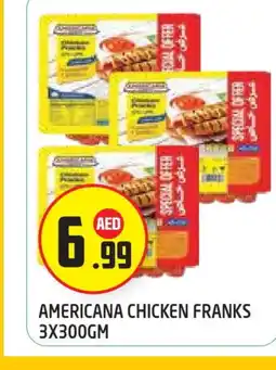 Baniyas Spike Hypermarket AMERICANA Chicken Franks offer