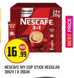 Baniyas Spike Hypermarket NESCAFE Coffee 3in1 offer