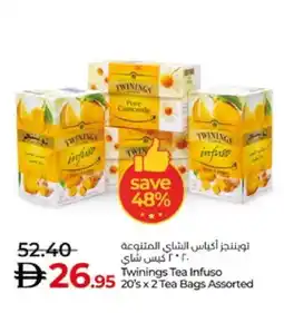 Lulu Hypermarket TWININGS Tea Bags offer