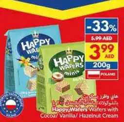 Viva Happy Wafers Wafers with Cocoa/ Vanilla/ Hazelnut Cream offer