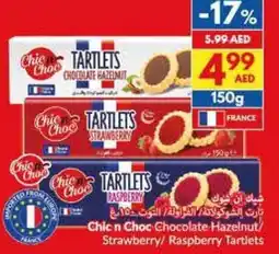 Viva Chic n Choc Chocolate Hazelnut/ Strawberry/ Raspberry Tartlets offer