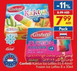 Viva Confetti Kaktus Ice Lollies / Fusion Ice Lollies offer