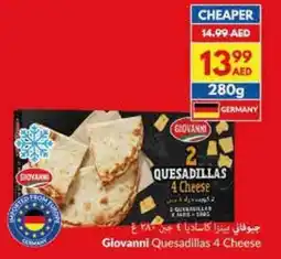 Viva Glovanni Quesadillas 4 Cheese offer
