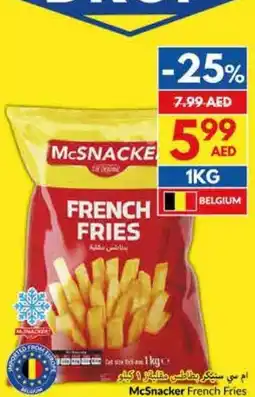 Viva McSnacker French Fries offer