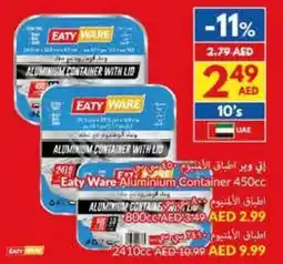 Viva Eaty Ware Aluminium Container 450cc offer
