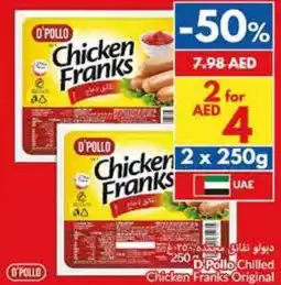 Viva D'Pollo Chilled Chicken Franks Original offer