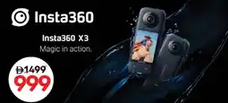 Nesto Insta360 X3 Magic in action. offer
