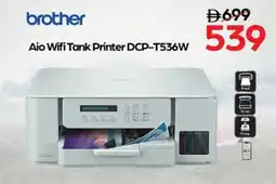 Nesto brother Aio Wifi Tank Printer DCP-T536W offer