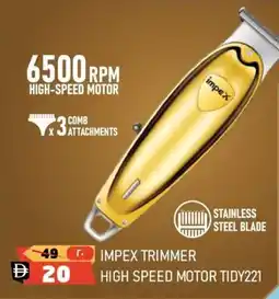 Nesto Impex Trimmer High Speed Motor TIDY221 offer