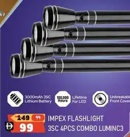 Nesto Impex Flashlight 3SC Combo Luminc3 offer