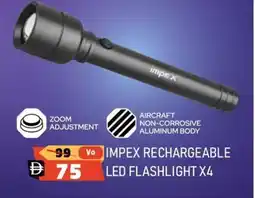 Nesto Impex Rechargeable LED Flashlight X4 offer