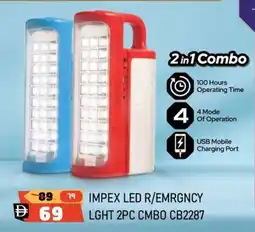 Nesto Impex led r/emrgncy lght cmbo CB2287 offer