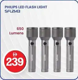 Nesto Philips led flash light SFL2143 offer