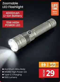 Nesto Zoomable LED Flashlight offer