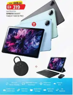 KM Trading Oteeto Smart Tablet Tab 14 Pro offer