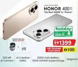 KM Trading Honor 400 offer