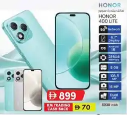 KM Trading Honor 400 Lite offer