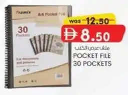 KM Trading Pocket File 30 Pockets offer
