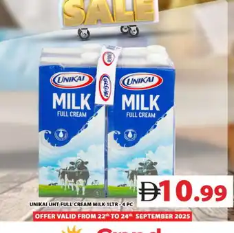 Grand Hyper Market UNIKAI Long Life / UHT Milk offer