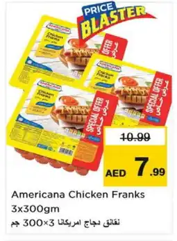 Nesto AMERICANA Chicken Franks offer