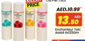 Mark & Save Enchanteur Talcum Powder offer