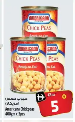 Safari Hypermarket AMERICANA Chick Peas offer