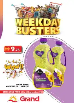Grand Hyper Market JENAN Cooking Oil offer