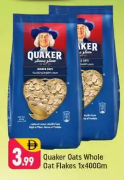 Shaklan QUAKER Oats offer