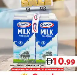 Grand Hyper Market UNIKAI Full Cream Milk offer
