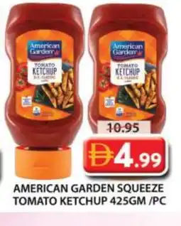 Grand Hyper Market AMERICAN GARDEN Tomato Ketchup offer