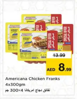 Nesto AMERICANA Chicken Sausage offer