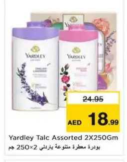 Nesto YARDLEY Talcum Powder offer