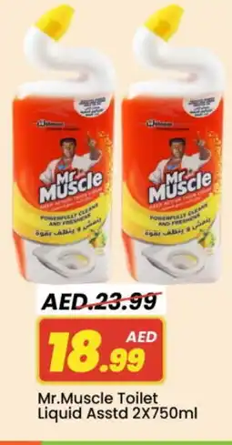 Mark & Save MR. MUSCLE Toilet / Drain Cleaner offer